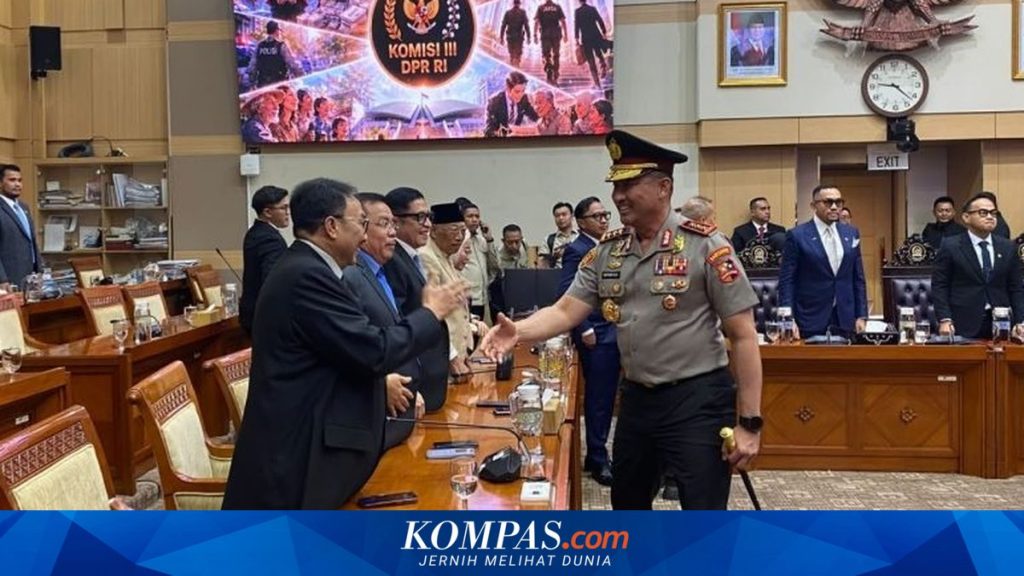 BREAKING NEWS: Aklamasi, Komisi III Setujui Komjen Suyudi Jadi Kapolri Gantikan Listyo Sigit